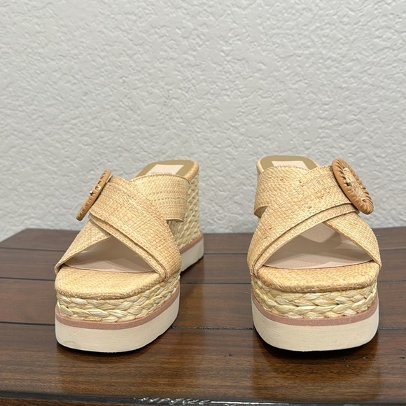 NWT Dolce Vita Liesel Wedge Sandals Size 8.5 - Picture 3 of 7